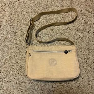 Kipling beige Callie Creambeige crossbody bag